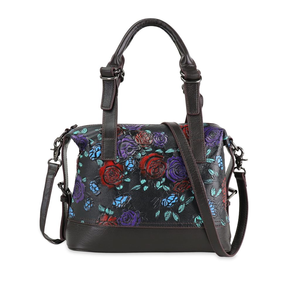 Purse And Handbags Leather Shoulder Tote Handle Medium Satchel <3